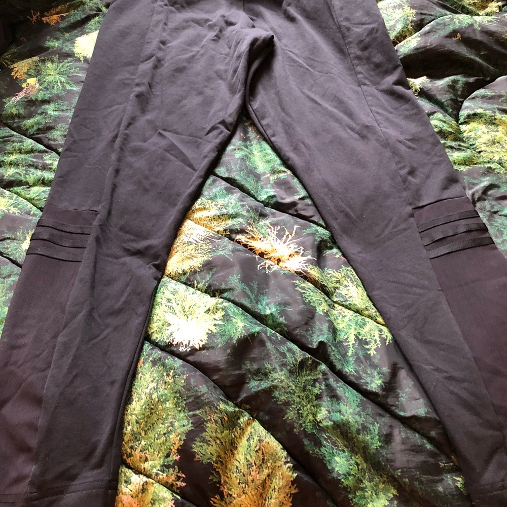 Adidas mesh detail leggings